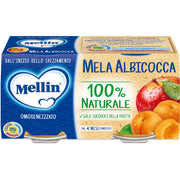 Mellin Omogeneizzato mela e albicocca 2 x100g-2