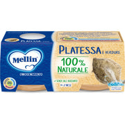 Mellin Omogeneizzato Platessa 6M+ 2x80g-2