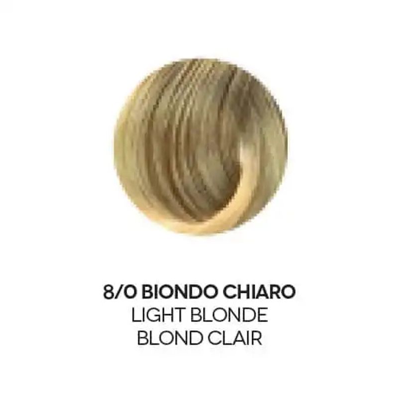 Organics Cosmetics Kit Tinta Per Capelli Organics Color 8/0 Biondo Chiaro-2