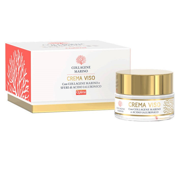 Optima Collagene Marino Crema Viso effetto rimpolpante 50ml-1
