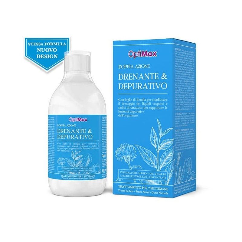 Optimax Drenante Depurativo 500ml-1