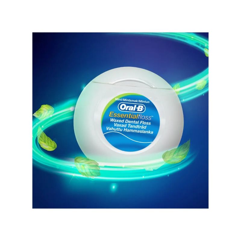 Oral-B Essential Floss Filo Interdentale Cerato Formato Convenienza 2x50m-4