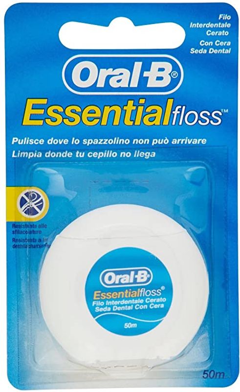 Oral-B Essentialfloss Filo interdentale cerato 50m-1