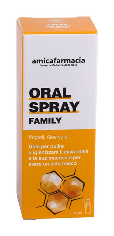Amicafarmacia Oral Spray Family per la difesa della gola 30ml-1
