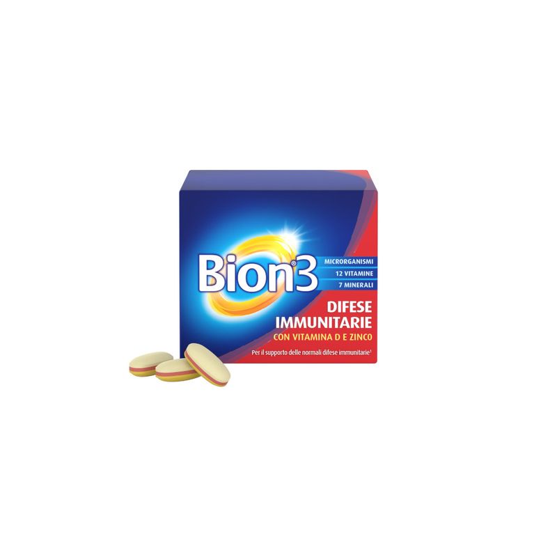 Bion3 Difese Immunitarie Con Vitamina D E Zinco 30 Compresse-1