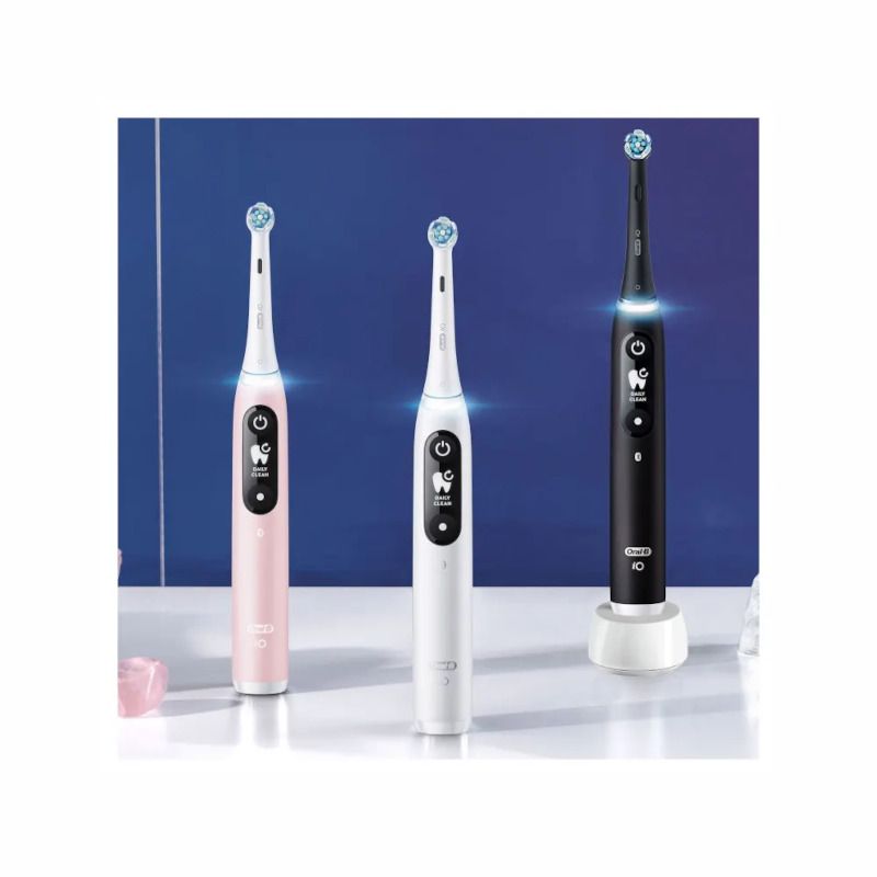 Oral-B iO6 spazzolino elettrico ricaricabile colore nero con custodia da viaggio-4