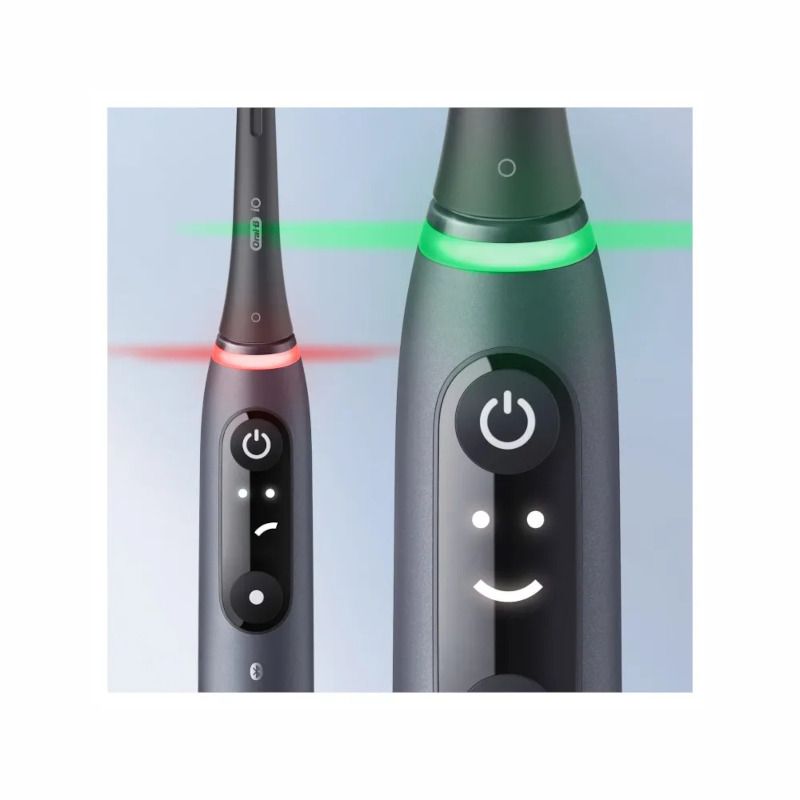 Oral-B iO 7 spazzolino elettrico ricaricabile colore nero + 2 testine di ricambio-10