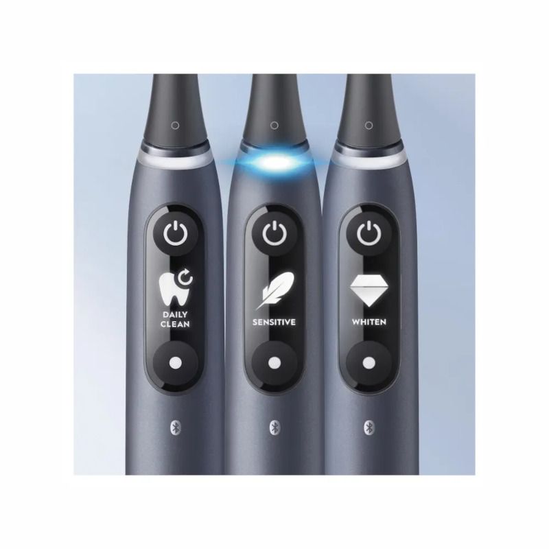 Oral-B iO 7 spazzolino elettrico ricaricabile colore nero + 2 testine di ricambio-9