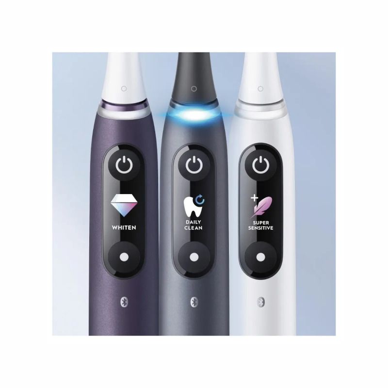 Oral-B iO 8 spazzolino elettrico ricaricabile colore nero + 2 testine di ricambio-10
