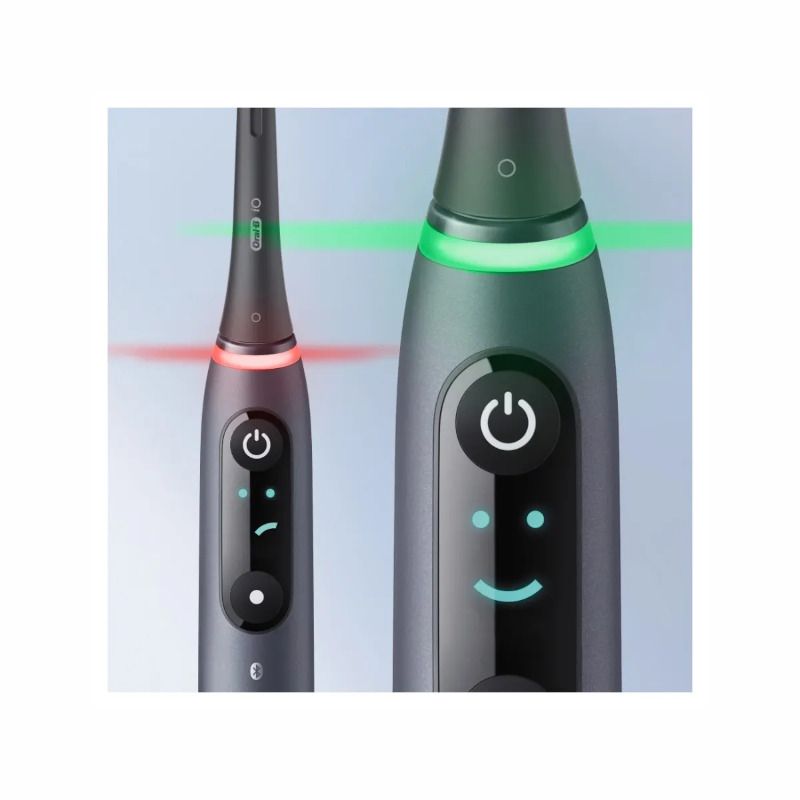 Oral-B iO 8 spazzolino elettrico ricaricabile colore nero + 2 testine di ricambio-11