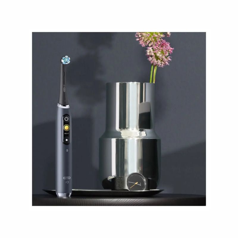 Oral-B iO 9 spazzolino elettrico ricaricabile colore nero + 2 testine di ricambio-6