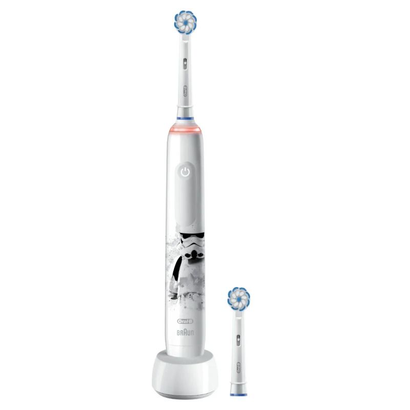 Oral-B Pro 3 Junior Star Wars 6 anni+ spazzolino elettrico ricaricabile + 2 testine di ricambio-2