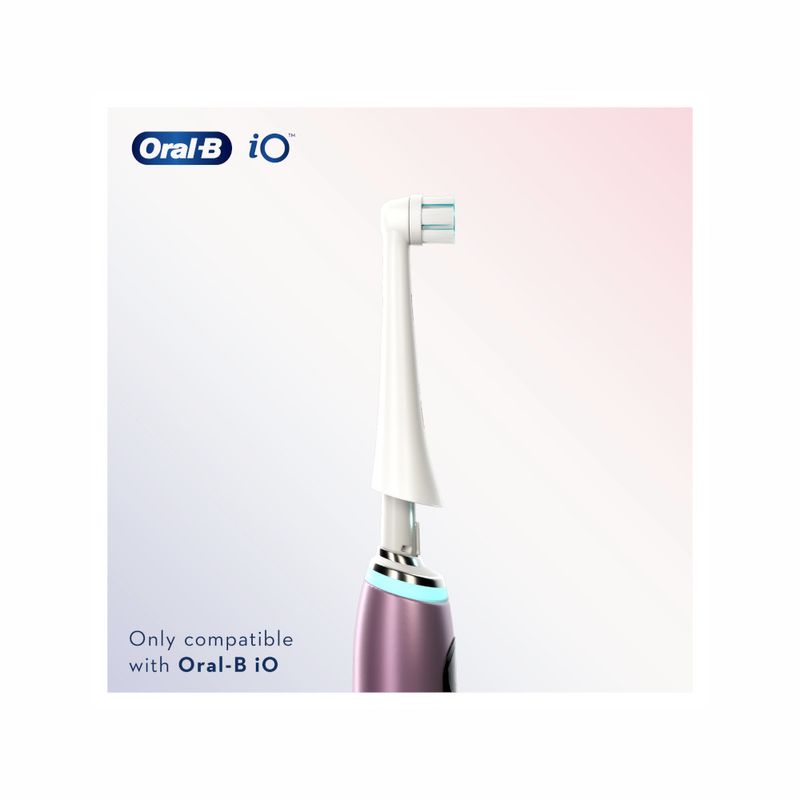 Oral-B Testine Di Ricambio Io Gentle Care Bianche 2 Pezzi-10