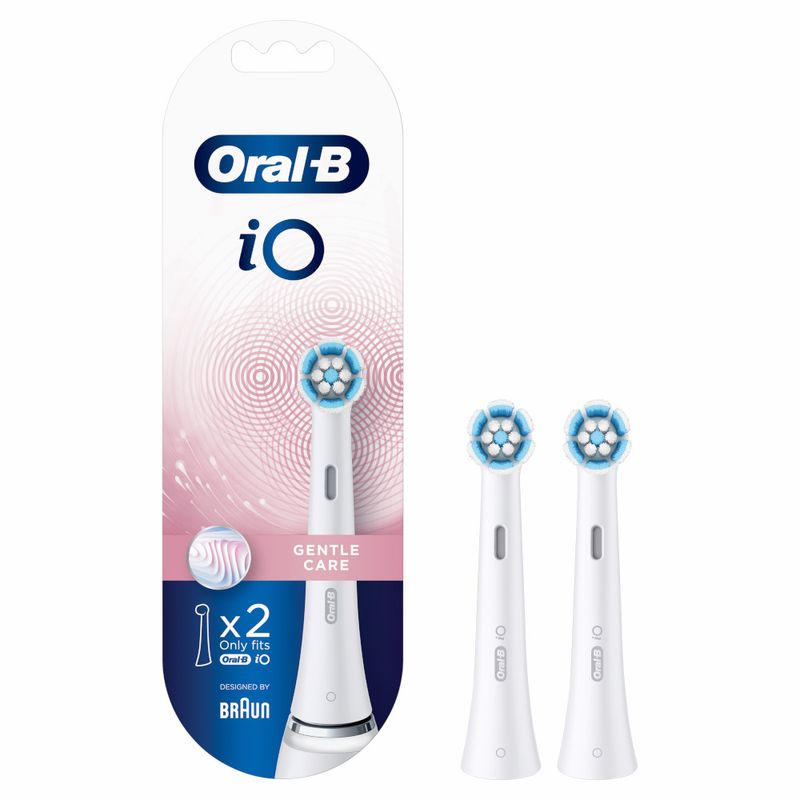 Oral-B Testine Di Ricambio Io Gentle Care Bianche 2 Pezzi-4