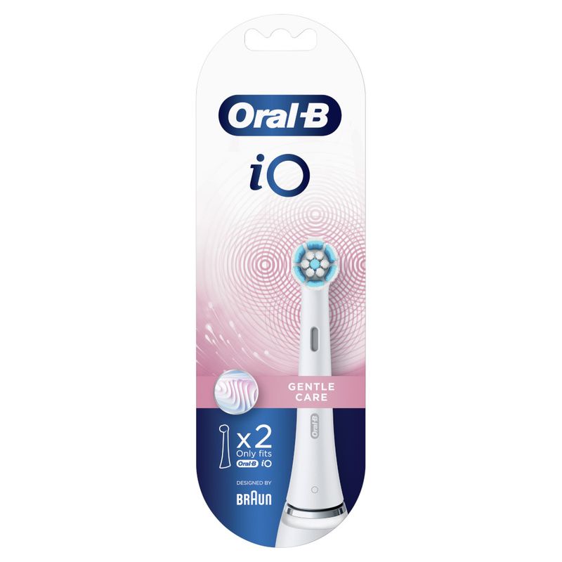 Oral-B Testine Di Ricambio Io Gentle Care Bianche 2 Pezzi-5