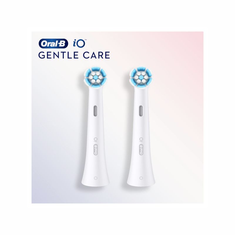 Oral-B Testine Di Ricambio Io Gentle Care Bianche 2 Pezzi-7
