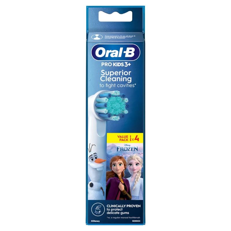 Oral-B Testine Di Ricambio Pro Kids Con Disney Frozen 4 pezzi-2