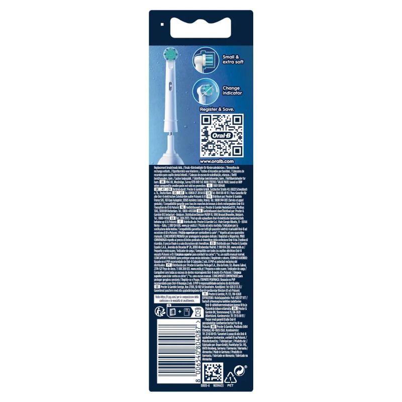 Oral-B Testine Di Ricambio Pro Kids Con Disney Frozen 4 pezzi-3