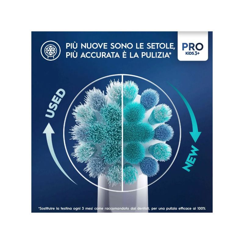 Oral-B Testine Di Ricambio Pro Kids Con Disney Frozen 4 pezzi-4