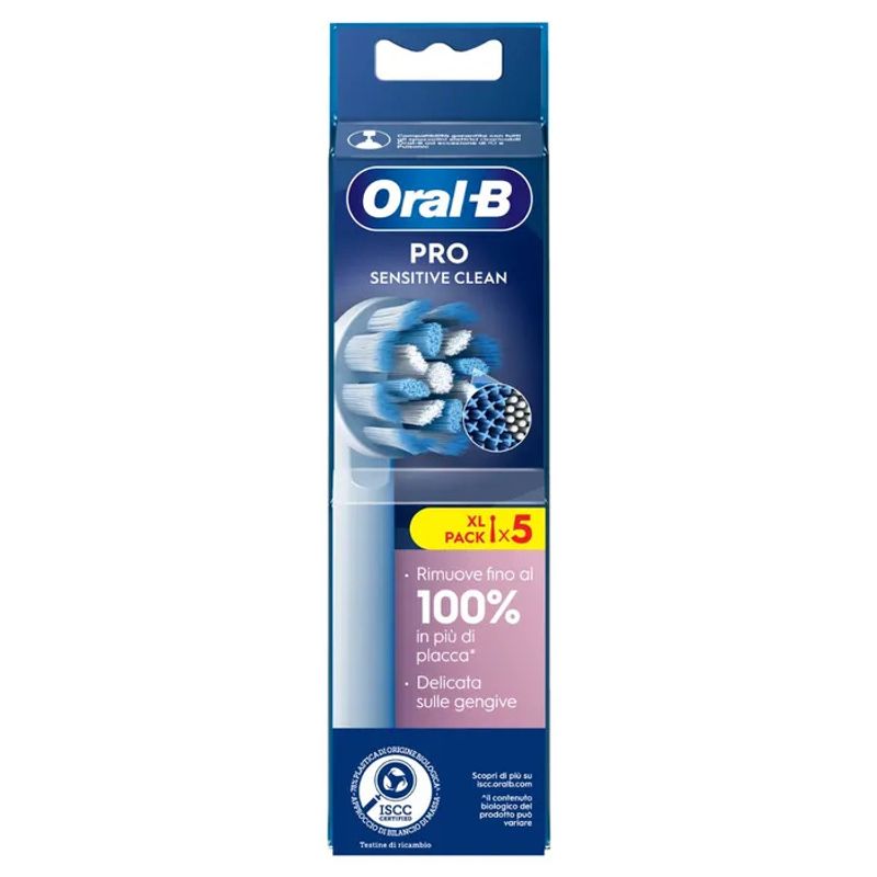 Oral-B Power Refill EB50 Sensitive Clean 5 Testine Di Ricambio-2