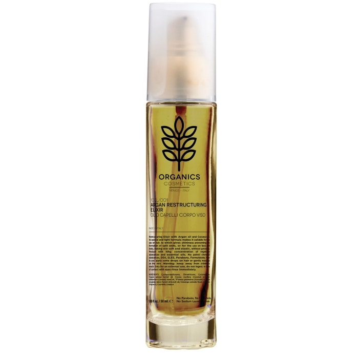 Organics Cosmetics Olio Capelli Corpo Viso Argan 50ml-1