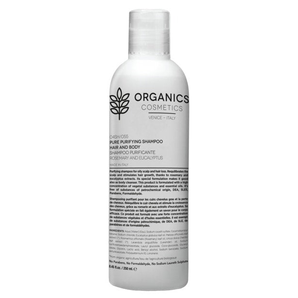 Organics Cosmetics Shampoo Purificante Capelli/Corpo 250ml-1