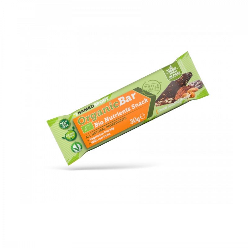 Named Sport OrganicBar Choco-Almond barretta energetica biologica 30g gusto cioccolato e noci-1