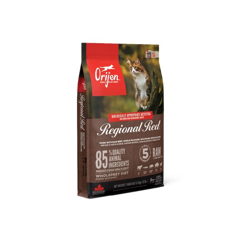 Orijen Regional Red Crocchette Manzo Angus E Cinghiale Per Gatti Sacco 1,8kg-1