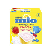 Nestlè Mio Merenda Al Latte Fragola 4 Vasetti da 100g-1