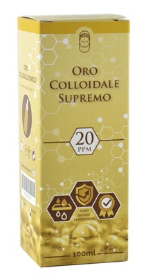 Oro Colloidale Supremo 20PPM 100ml-1