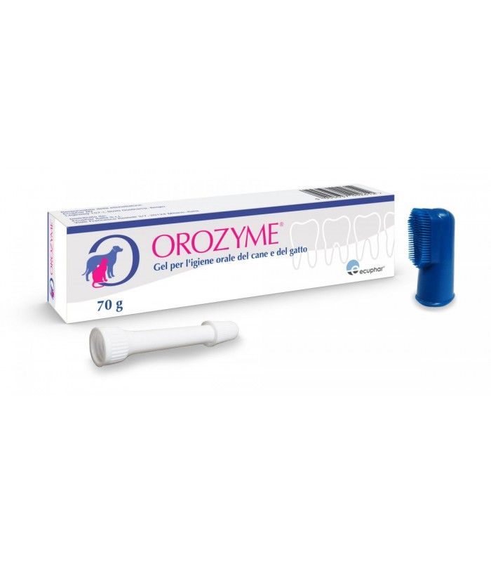 Orozyme gel per l'igiene orale di cani e gatti 70g-1
