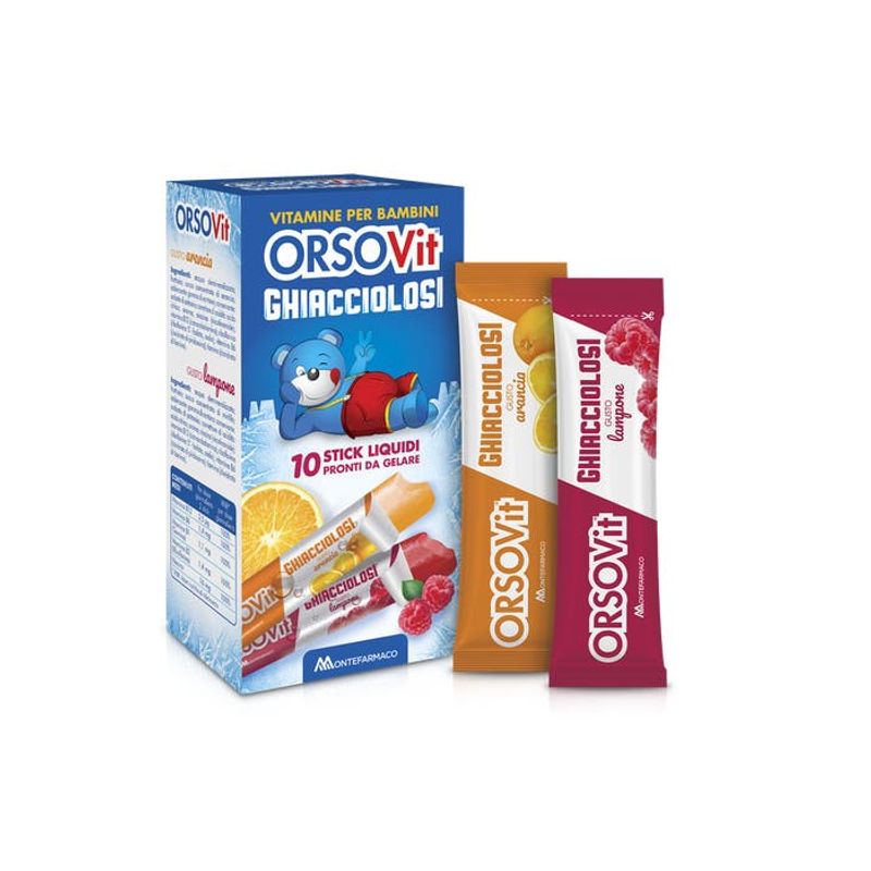 Orsovit Ghiacciolosi 10 Stick Liquidi-1