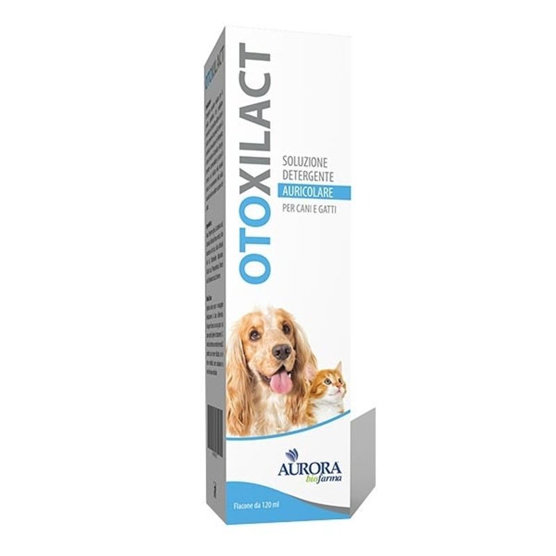 Otoxilact Detergente Auricolare Cane/Gatto 120ml-1