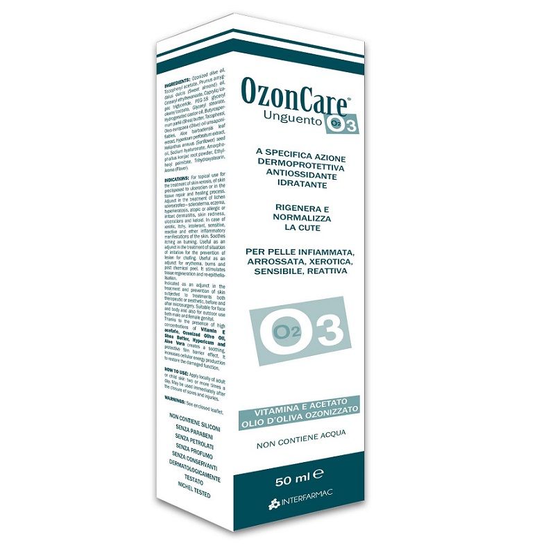 OzonCare Unguento crema dermoprotettiva antiossidante e idratante 50ml-1