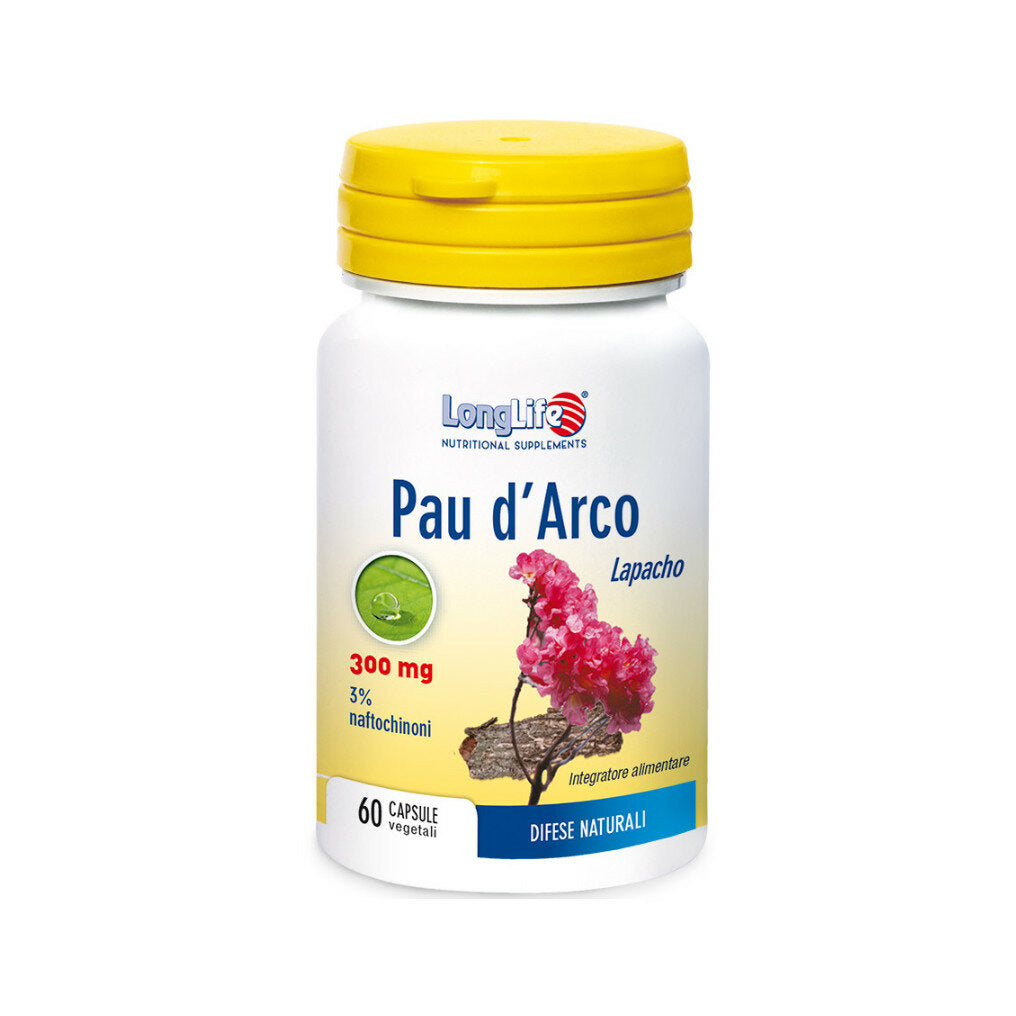 Longlife Pau D'Arco Antiossidante/Sistema Immunitario 60 capsule-2