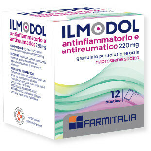 Ilmodol Antinfiammatorio e Antireumatico 220mg granulato per soluzione orale 12 bustine-2
