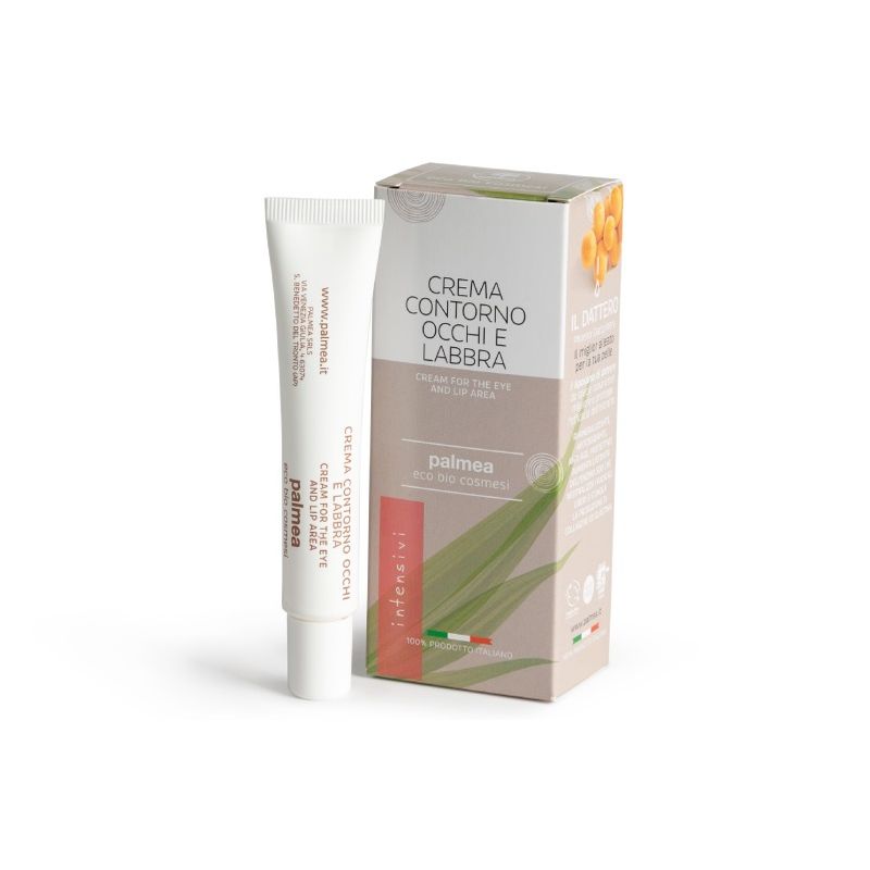 Palmea Crema contorno occhi e segni d'espressione biologica 20ml-1