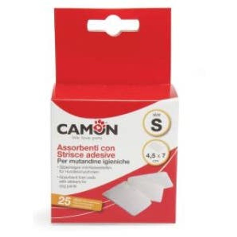 Camon Assorbenti Con Strisce Adesive Taglia S 25 Pezzi-2