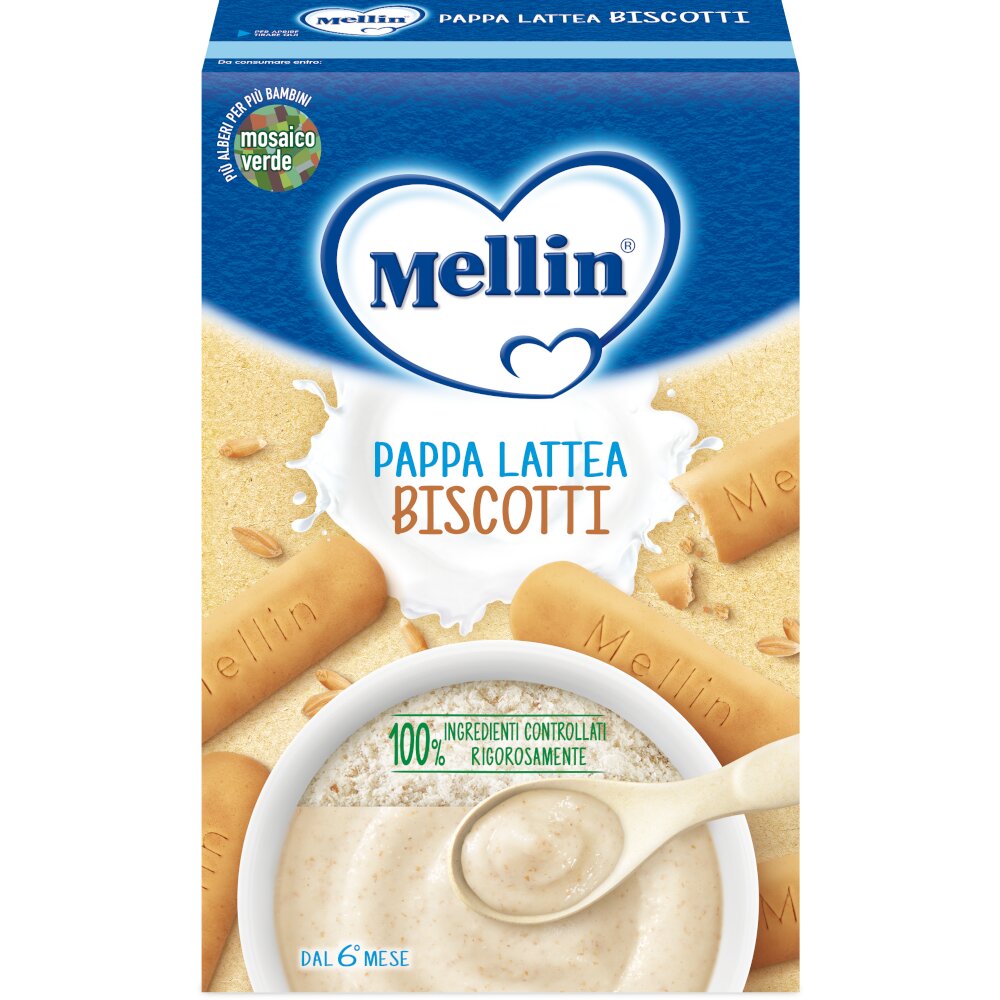 Mellin Pappa Lattea Biscotti 250g-2