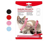 Camon Parure Gatto pettorina con guinzaglio-1