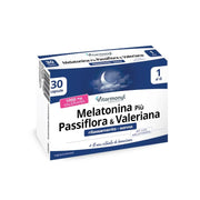 Vitarmonyl Melatonina più Passiflora e Valeriana per il benessere del sonno 30 capsule-1