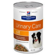 Hill's Prescription Diet C/D Urinary Cane Pollo e Verdure Lattina 354g-1