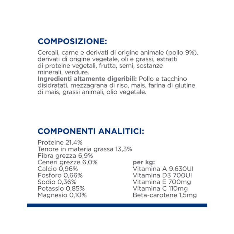 Hill's Prescription Diet Gastrointestinal Biome Crocchette Pollo Cani Sacco 1,5kg-6