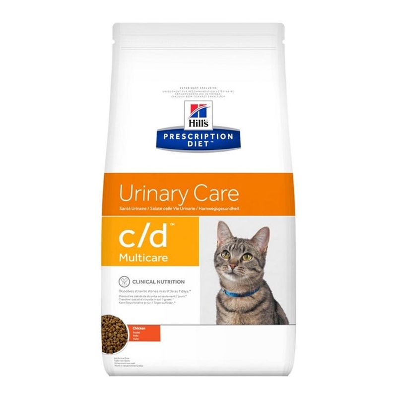 Hill's Prescription Diet C/D Urinary Gatto Crocchette Al Pollo 1,5kg-1