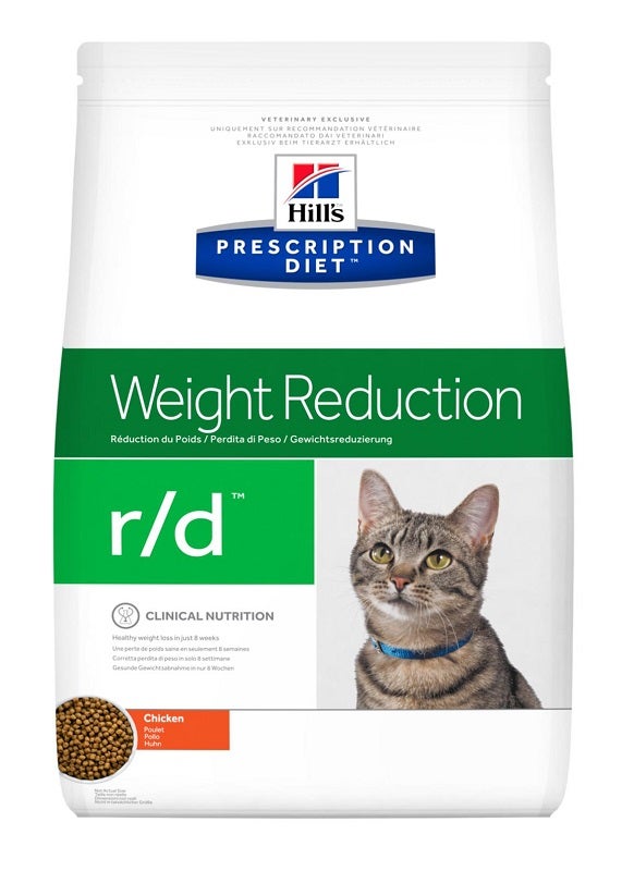 Hill's Prescription Diet R/D Weight Reduction Crocchette Pollo Per Gatti Sacco 1,5kg-1