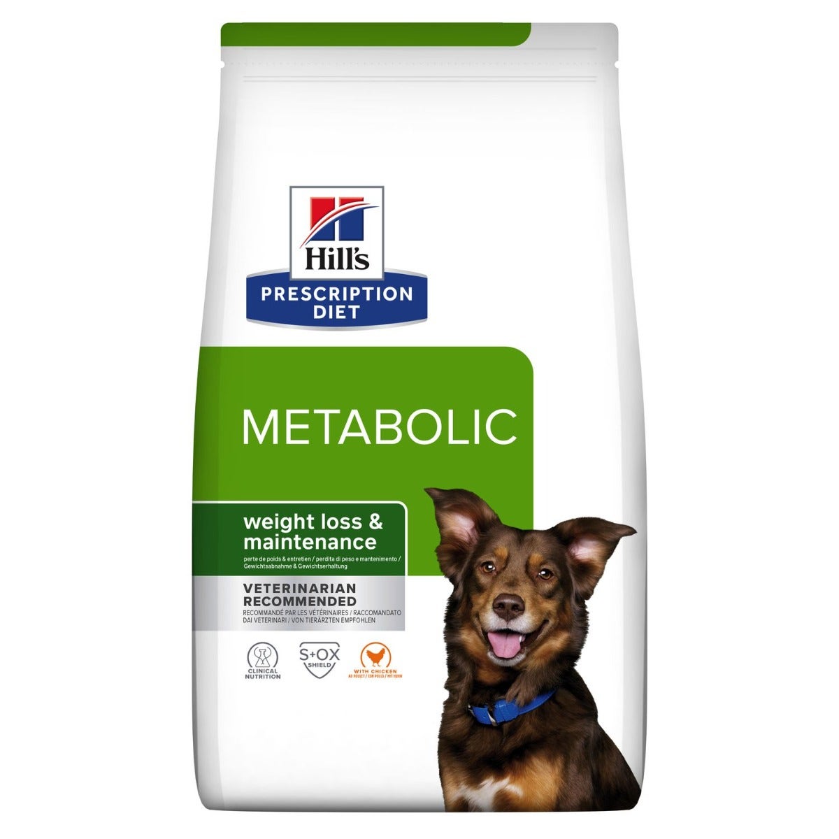 Hill's Prescription Diet Metabolic Crocchette Con Pollo Per Cani Sacco 1,5 Kg-1