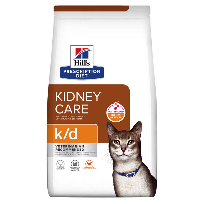 Hill's Prescription Diet K/d Alimento Per Gatti Con Pollo 3kg-1