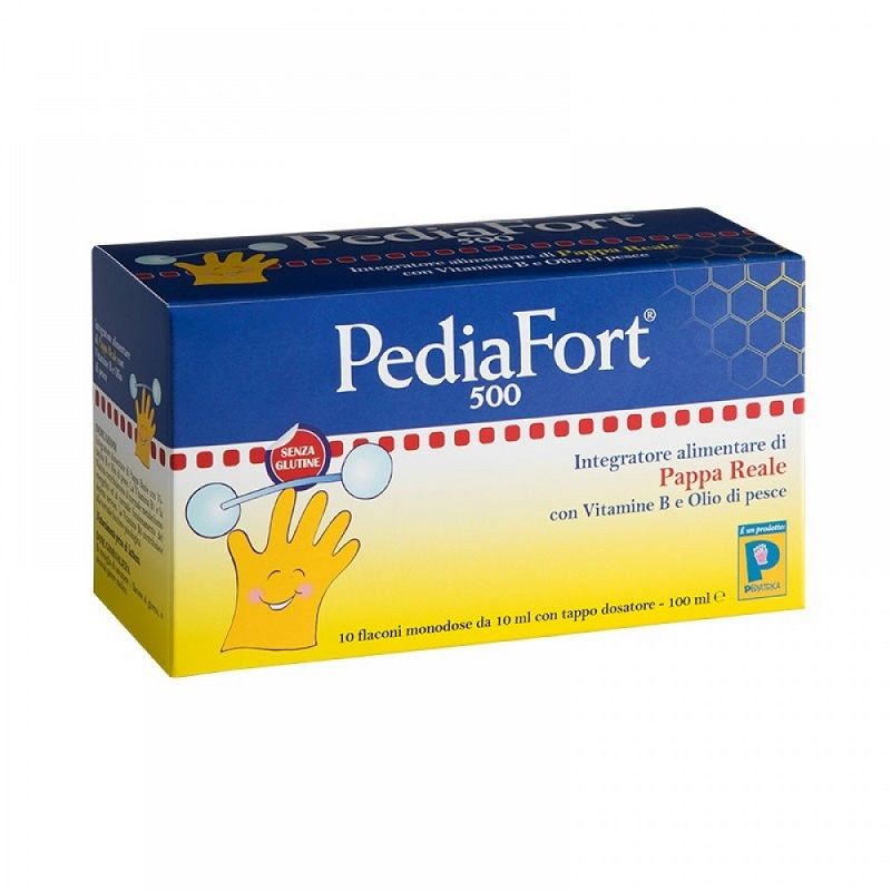 Pediatrica PediaFort 500 integratore alimentare 10 flaconi monodose-1