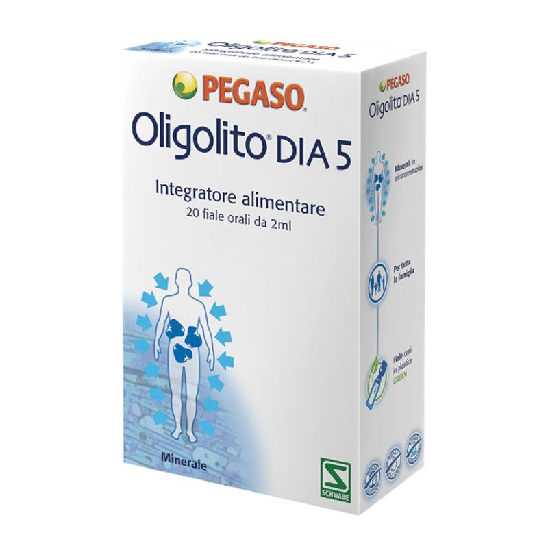 Oligolito DIA 5 Ripristina Le Funzioni Organiche 20 Fiale-1