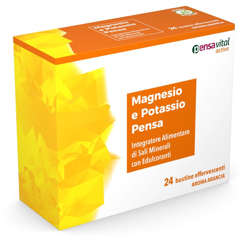 Pensa Magnesio e Potassio gusto Arancia 24 buste-1